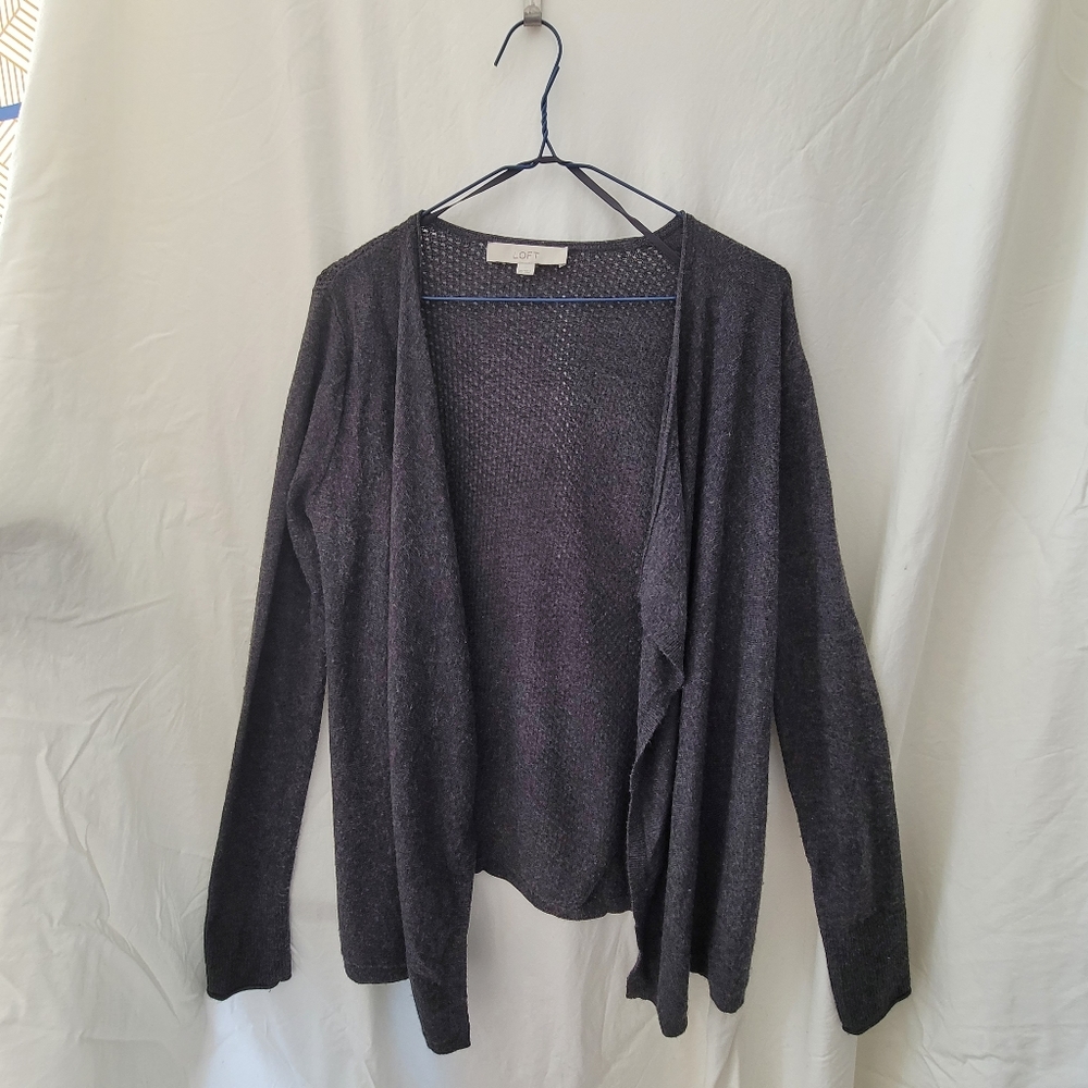 Open Front Cardigan, Loft by Ann Taylor, size XS